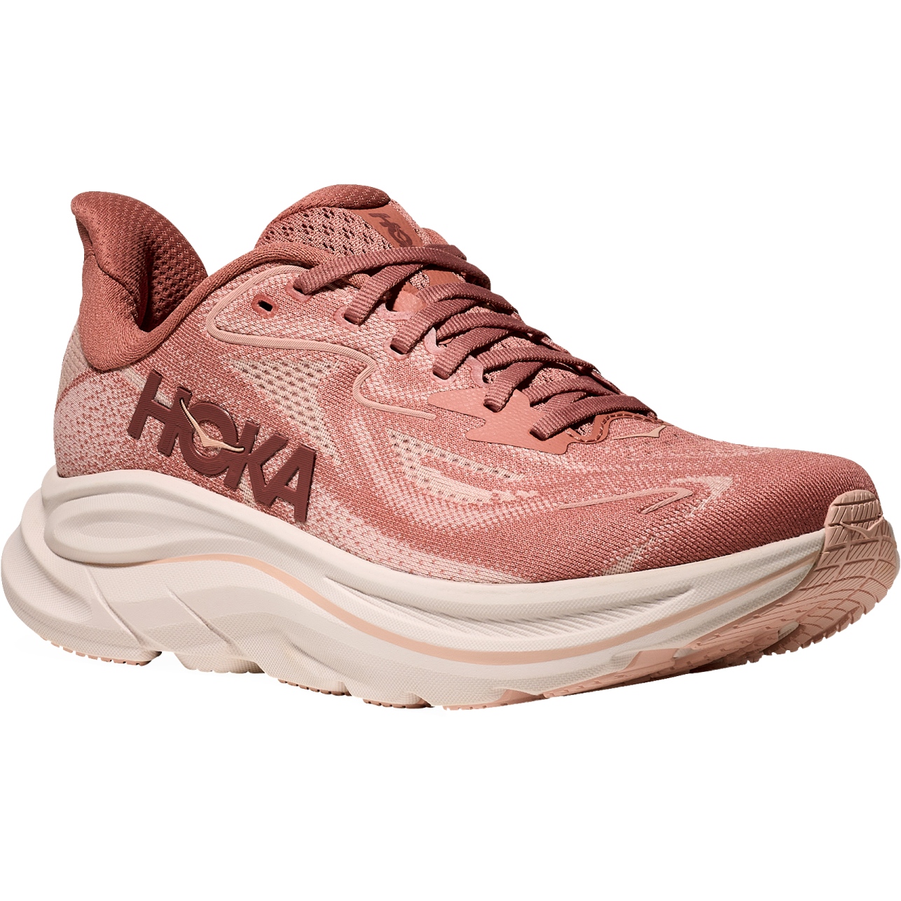 Produktbild von Hoka Clifton 10 Laufschuhe Damen - blush / rose latte