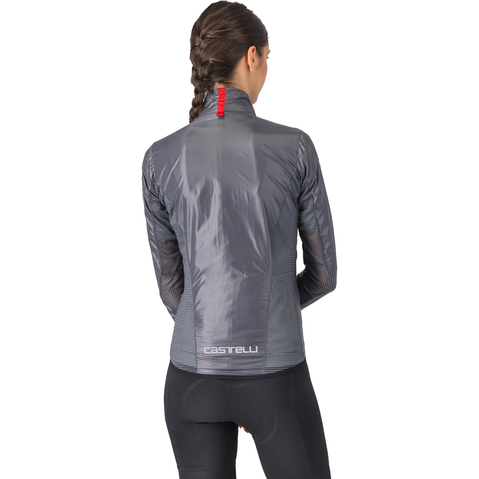 Castelli Aria Shell Jacket Women - dark grey 030 | BIKE24