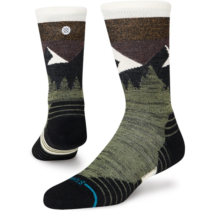 Picture of Stance Mid Wool Crew Socks Unisex - olive