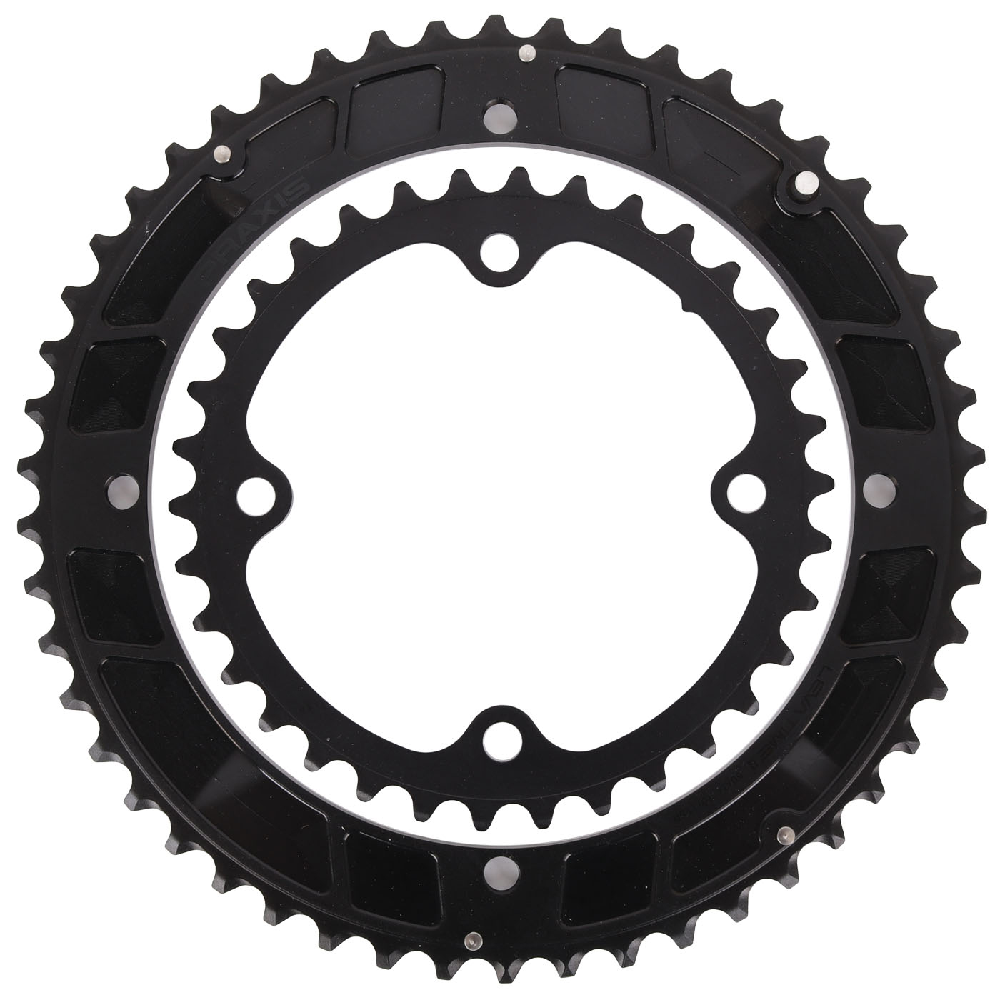 Picture of Praxis Works Chainring Set X-Rings LT2 4x160/104mm - 48/32T