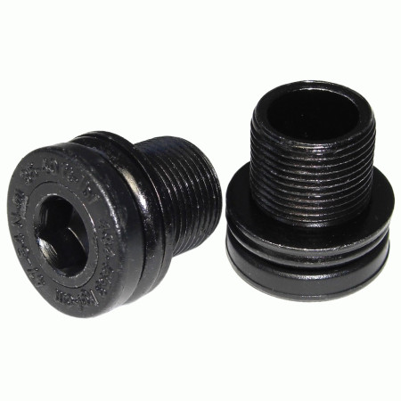 Picture of SRAM Crank Arm Bolt Kit M15 Capless for ISIS and Howitzer Cranks - 2 Pieces - 11.6900.002.050 - black