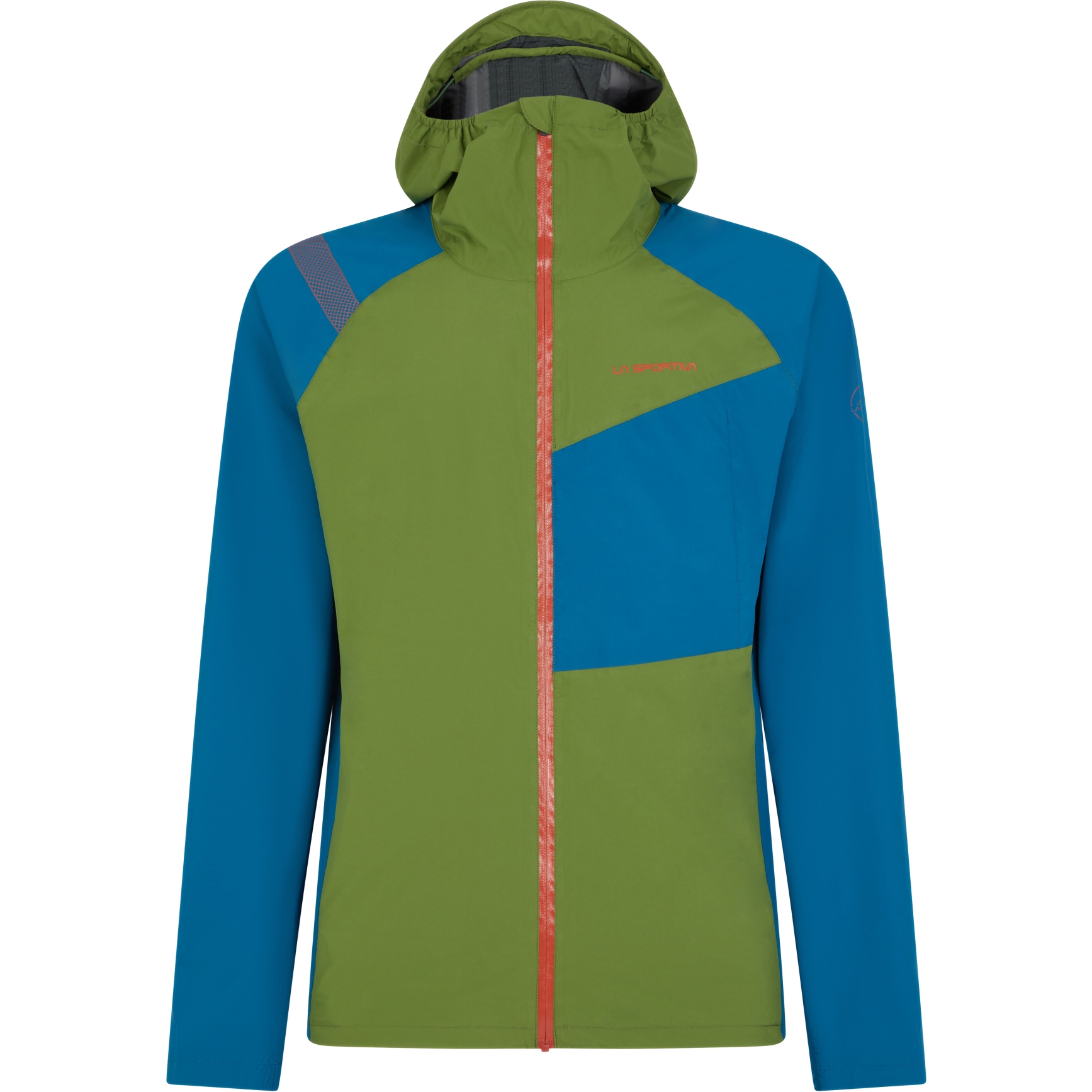 Picture of La Sportiva Run Jacket - Kale/Space Blue