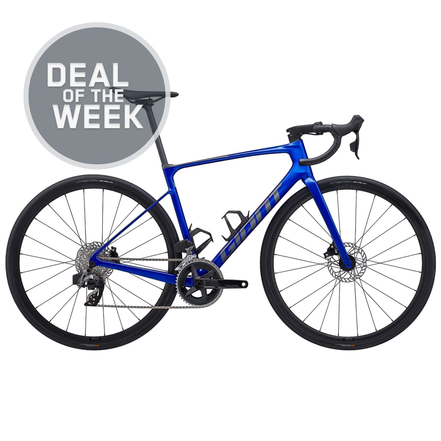 Photo produit de Giant Vélo Route Carbone - DEFY ADVANCED 0 - 2025 - cobalt/charcoal