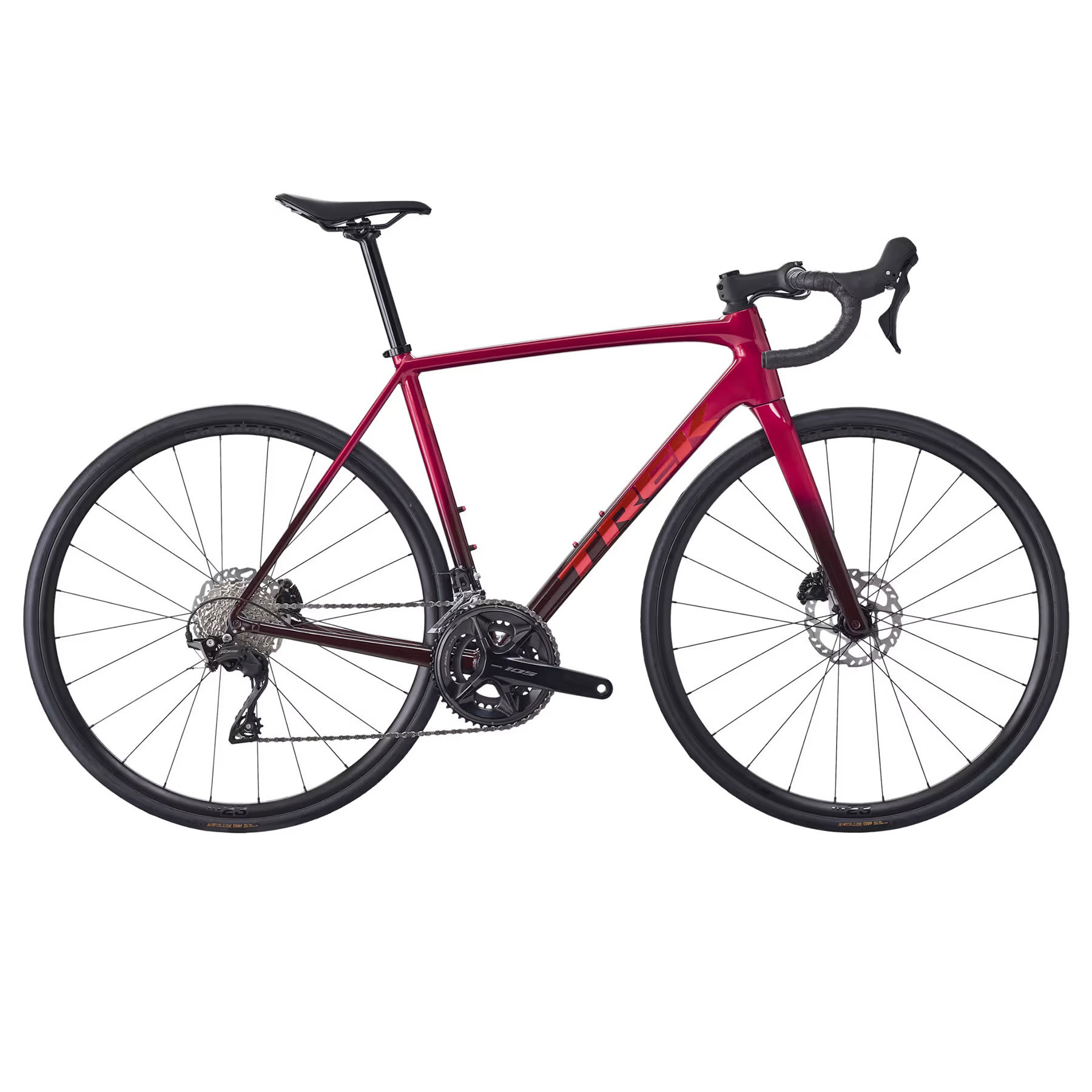 Trek ÉMONDA ALR DISC - Road Bike Frame Set - 2025 - Crimson to