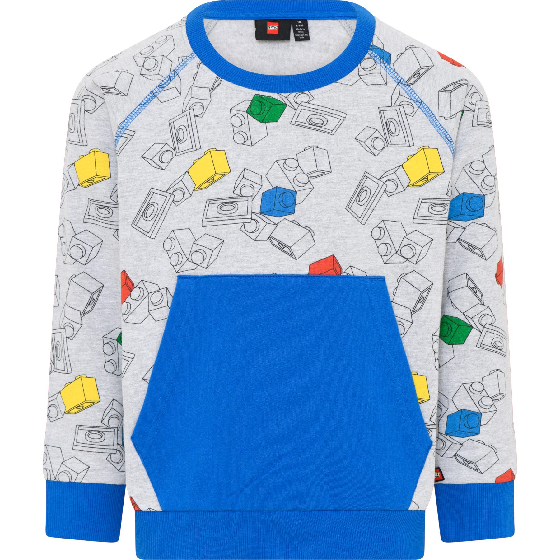 Boys Sweatshirt ICONIC 606 Melange - LEGO® - BIKE24 Storm Grey |