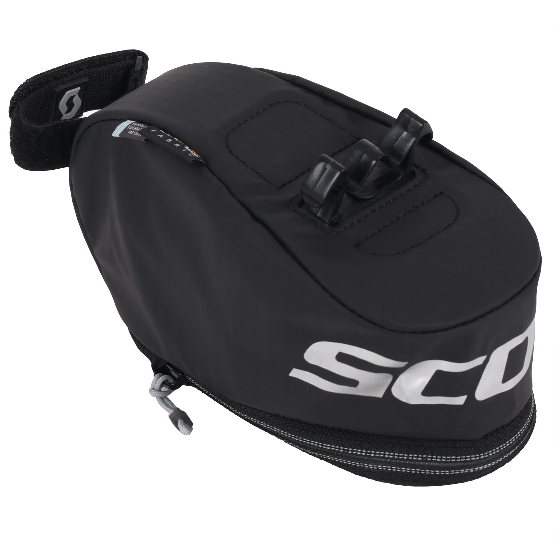 Sacoche De Selle Vélo Scott HiLite 600 Clip - Noir, Fixation Rapide, Pour VTT Ou Ville