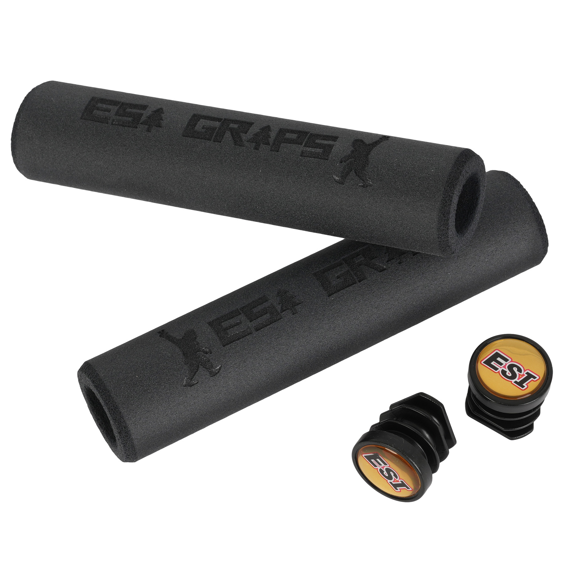Anti-douleurs Mains VTT : Poignées ESI Fatty 35 mm Silicone Noir 130 mm Anti-douleurs Mains VTT : Poignées ESI Fatty 35 mm Silicone Noir 130 mm