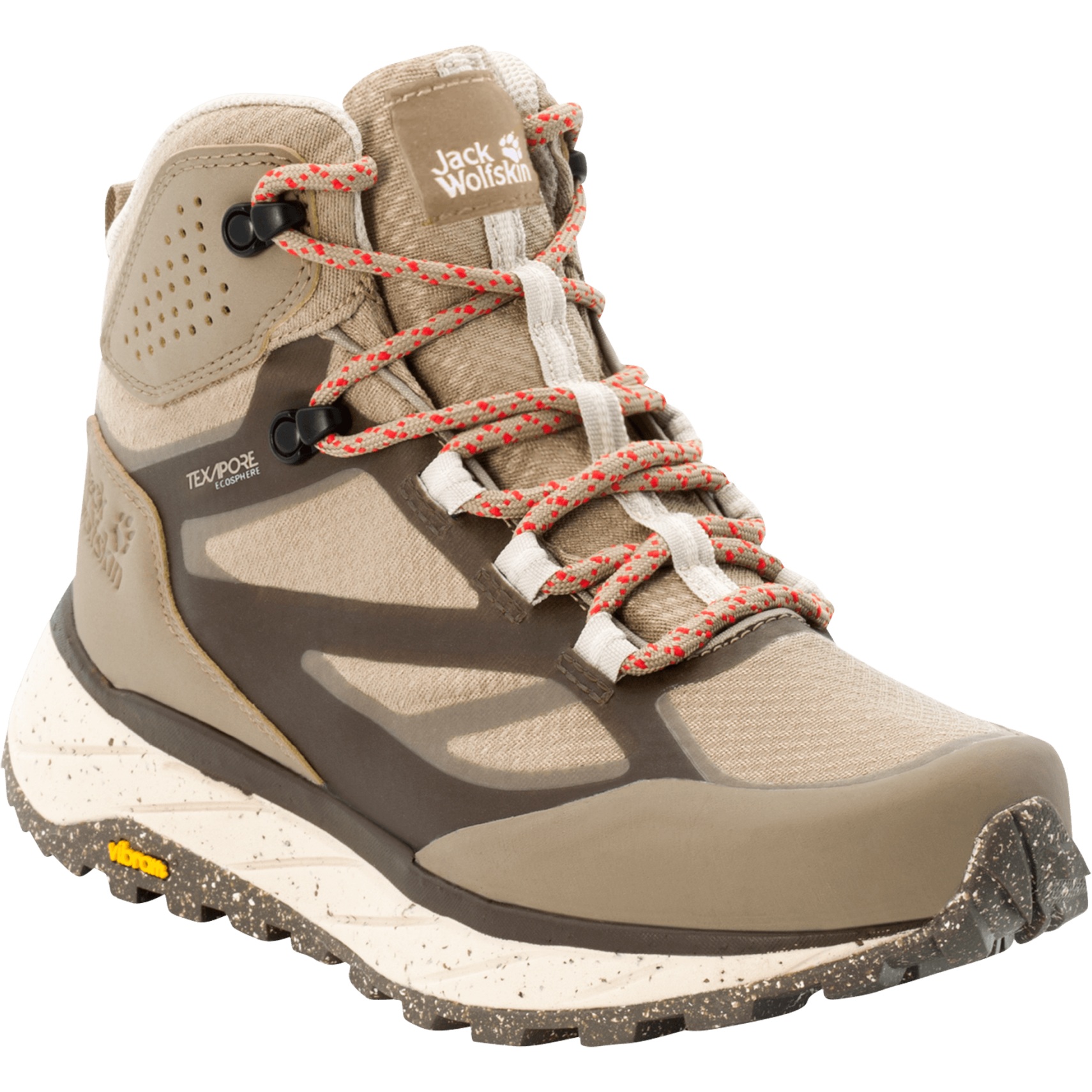 Image of Jack Wolfskin Terraventure Texapore Mid Hiking Boots Women - beige / light beige