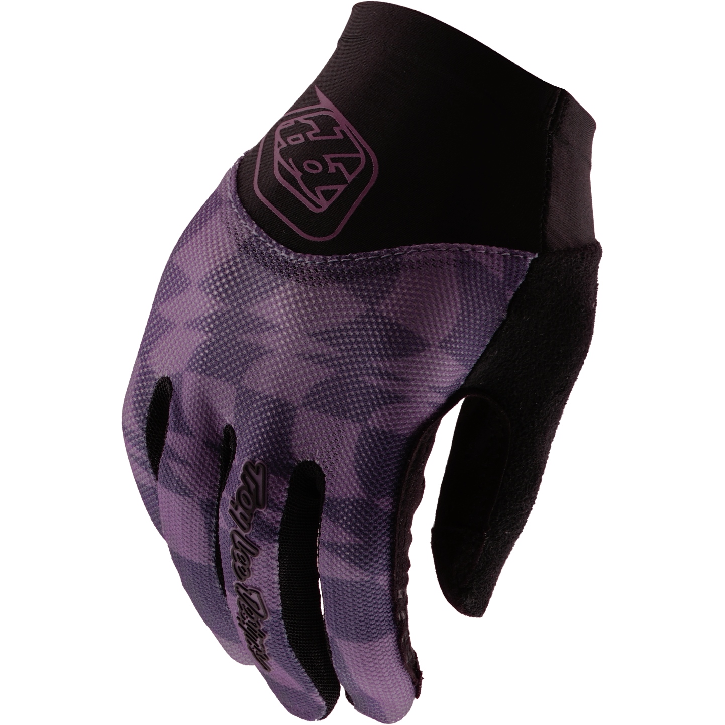Produktbild von Troy Lee Designs ACE Handschuhe Damen - Twisted Checkers Deep Purple