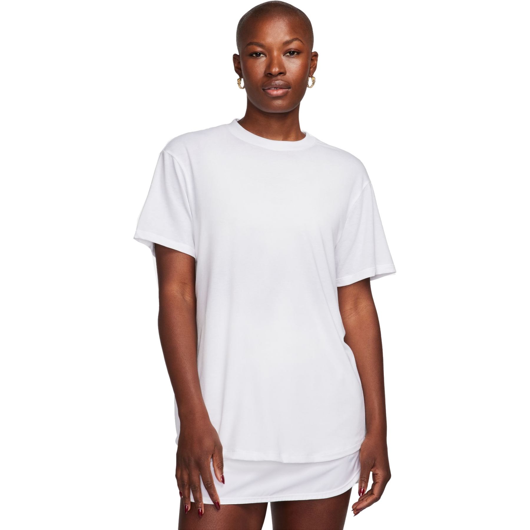 Produktbild von Nike One Relaxed Dri-FIT Kurzarmshirt Damen - weiß FN2814-100