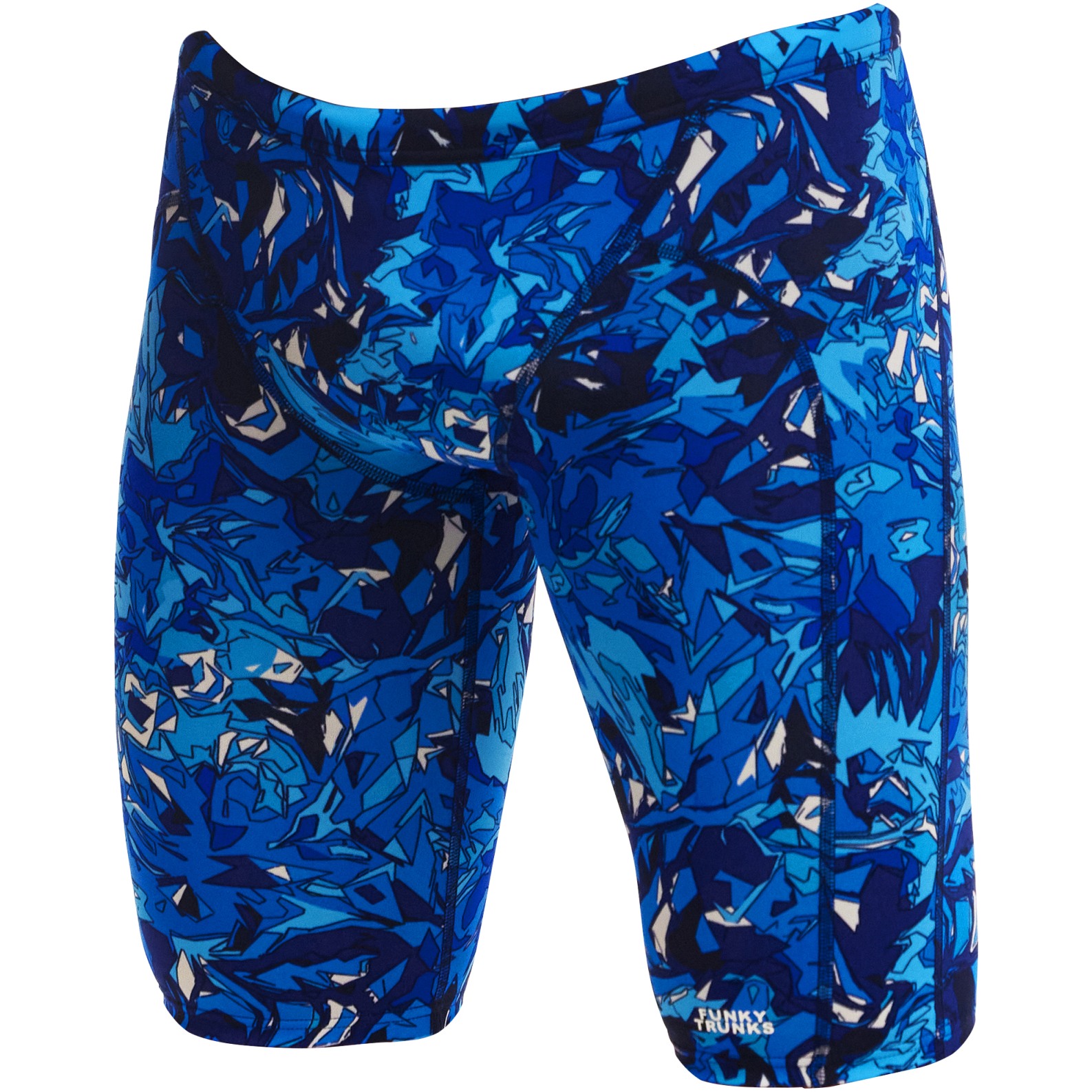 Picture of Funky Trunks Training Eco Jammers Men - True Bluey