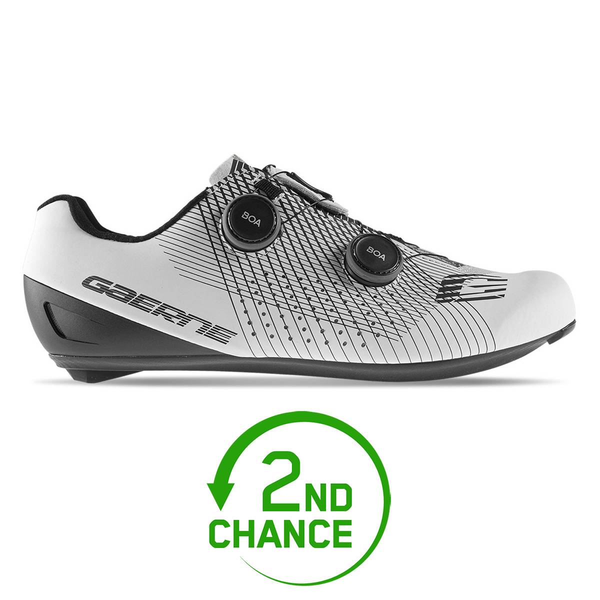 Bild von Gaerne G.Fuga Rennradschuhe - Weiß/Schwarz - B-Ware