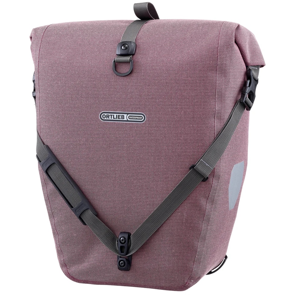 ORTLIEB Back-Roller Urban Single QL3.1 20L Bike Pannier - ash rose