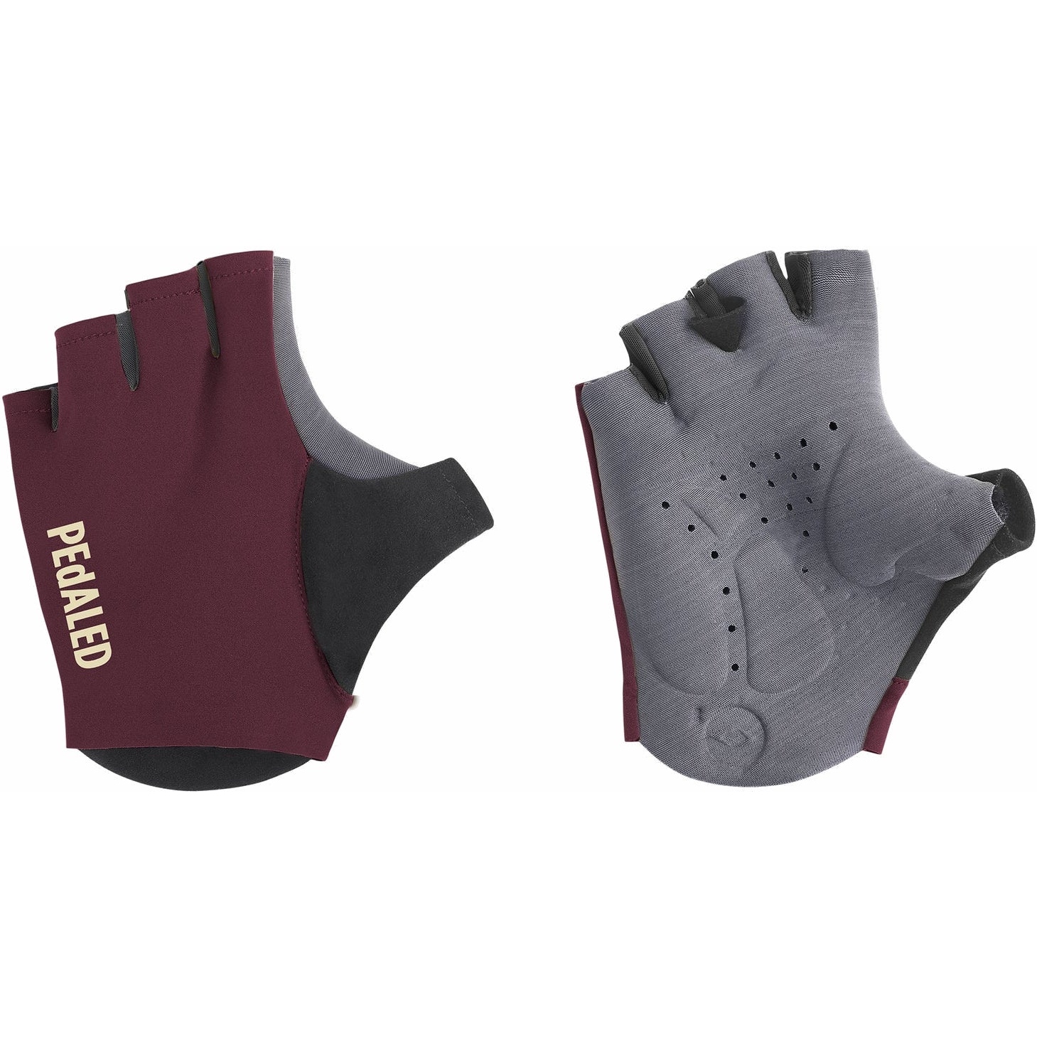 Productfoto van PEdALED Odyssey Elastic Interface® Fietshandschoenen - Raisin Purple
