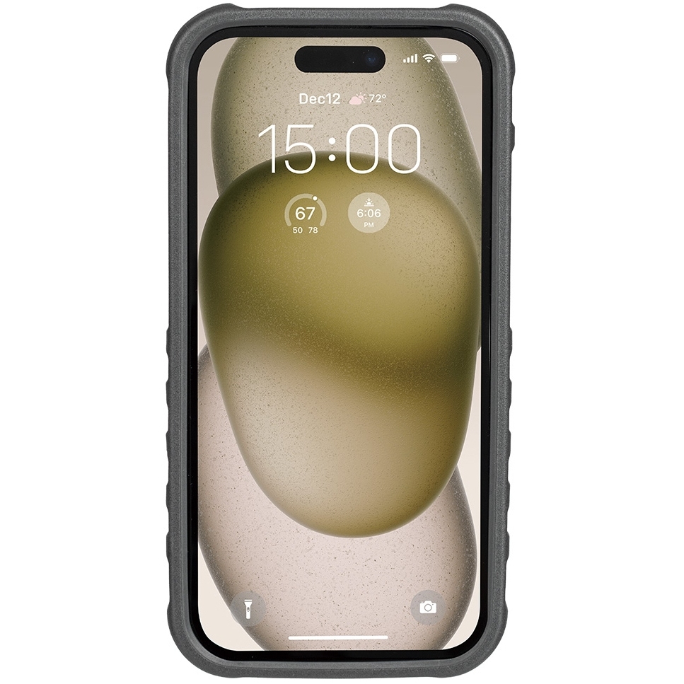Produktbild von Topeak RideCase für Apple iPhone 15 Smartphone-Hülle - schwarz/grau