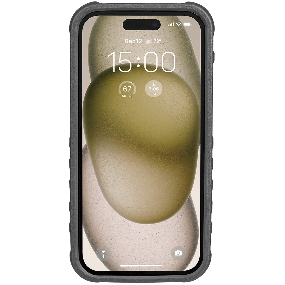 Immagine prodotto da Topeak Custodia per Smartphone - RideCase per Apple iPhone 15 - nero/grigio