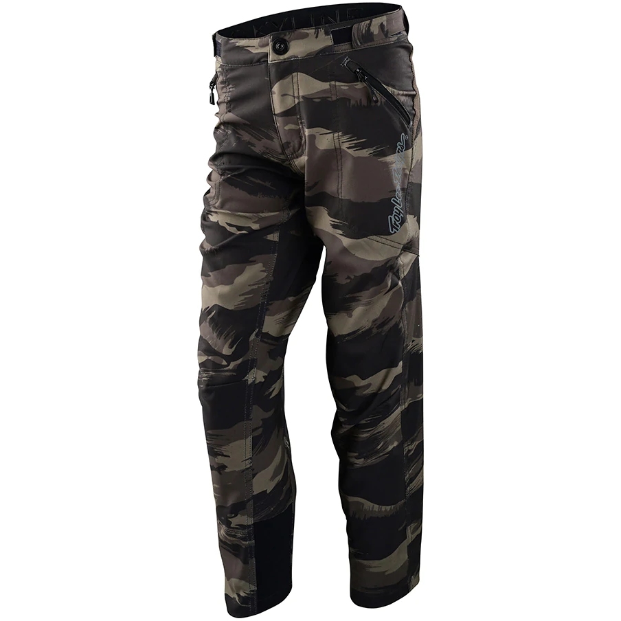 Productfoto van Troy Lee Designs Youth Skyline Pants - brushed camo military