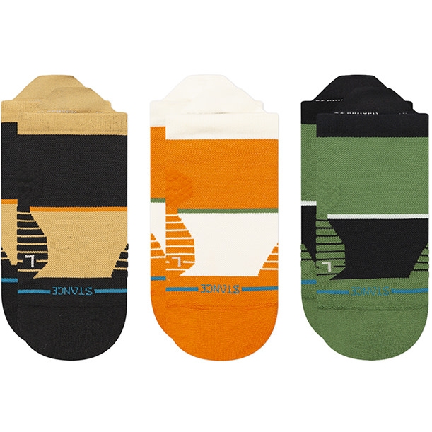 Produktbild von Stance Feeling Grit Ultra Tab Socken Unisex - 3er Pack - schwarz