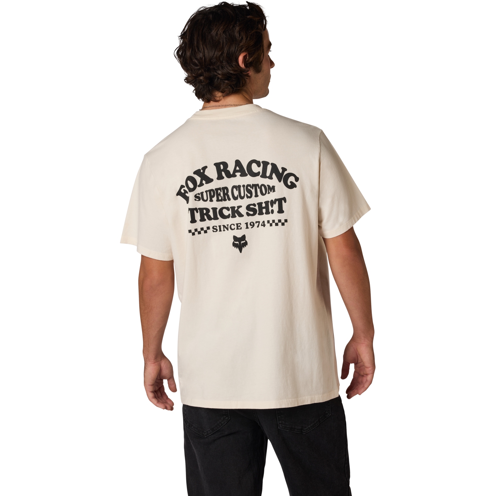 FOX Trick 195 Original Shortsleeve Tee Men - off white | BIKE24