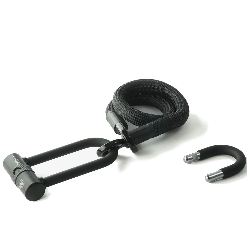 Productfoto van tex–lock eyelet Textielslot incl. U/X-Lock - 80 cm - onyx black
