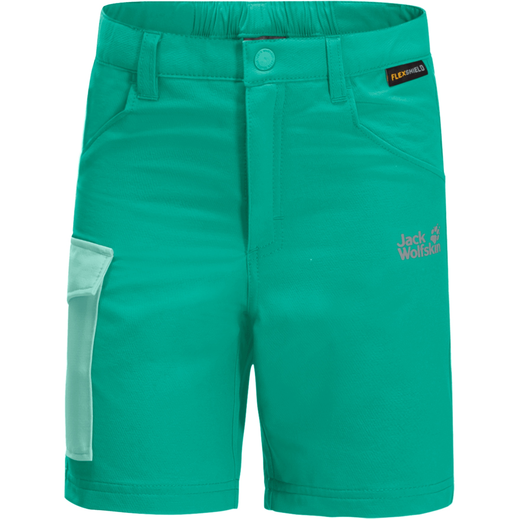 Picture of Jack Wolfskin Active Shorts Kids - deep mint