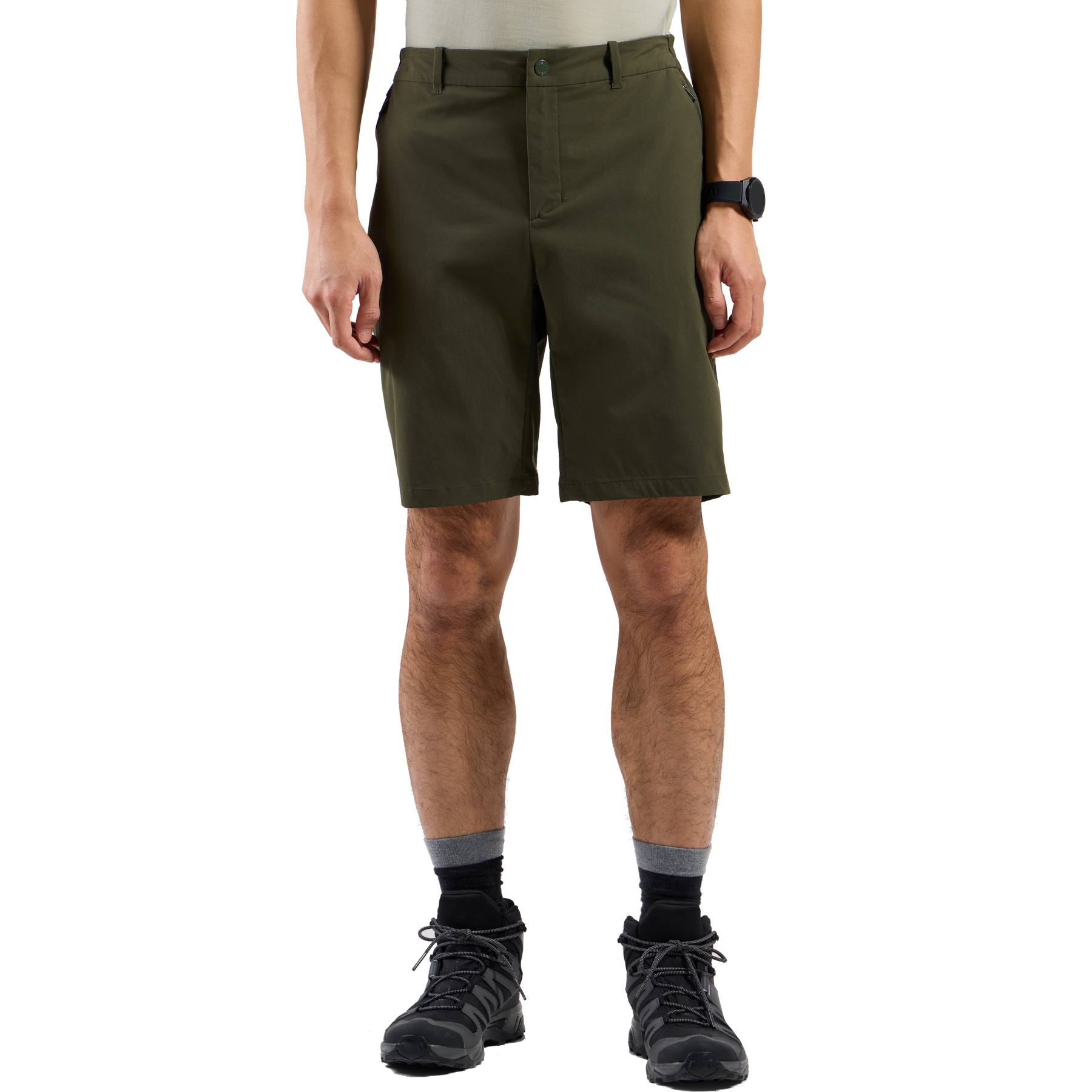 Immagine prodotto da Odlo Pantaloncini da Trekking Uomo - Ascent Light - forest night