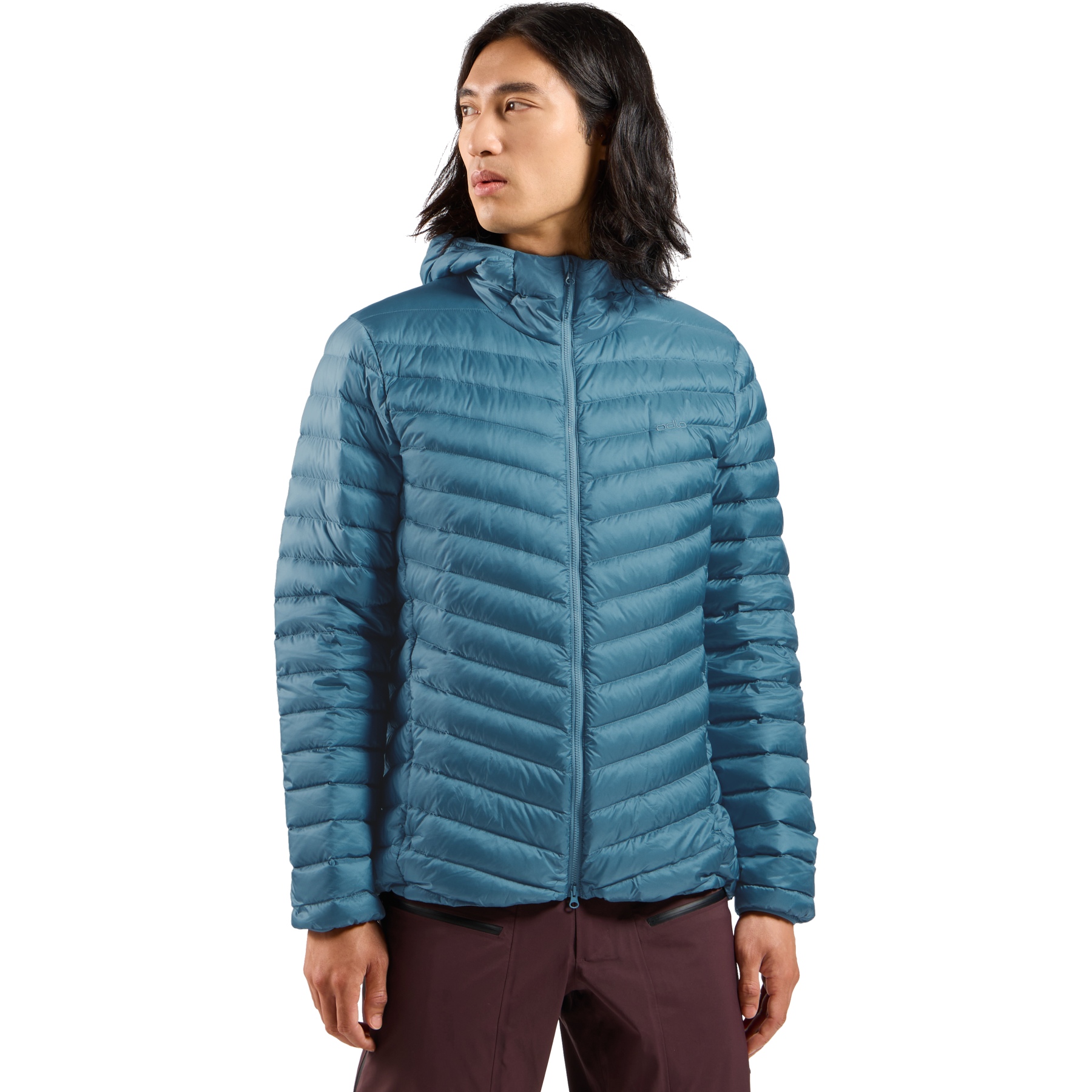 Packable hooded down puffer coat online