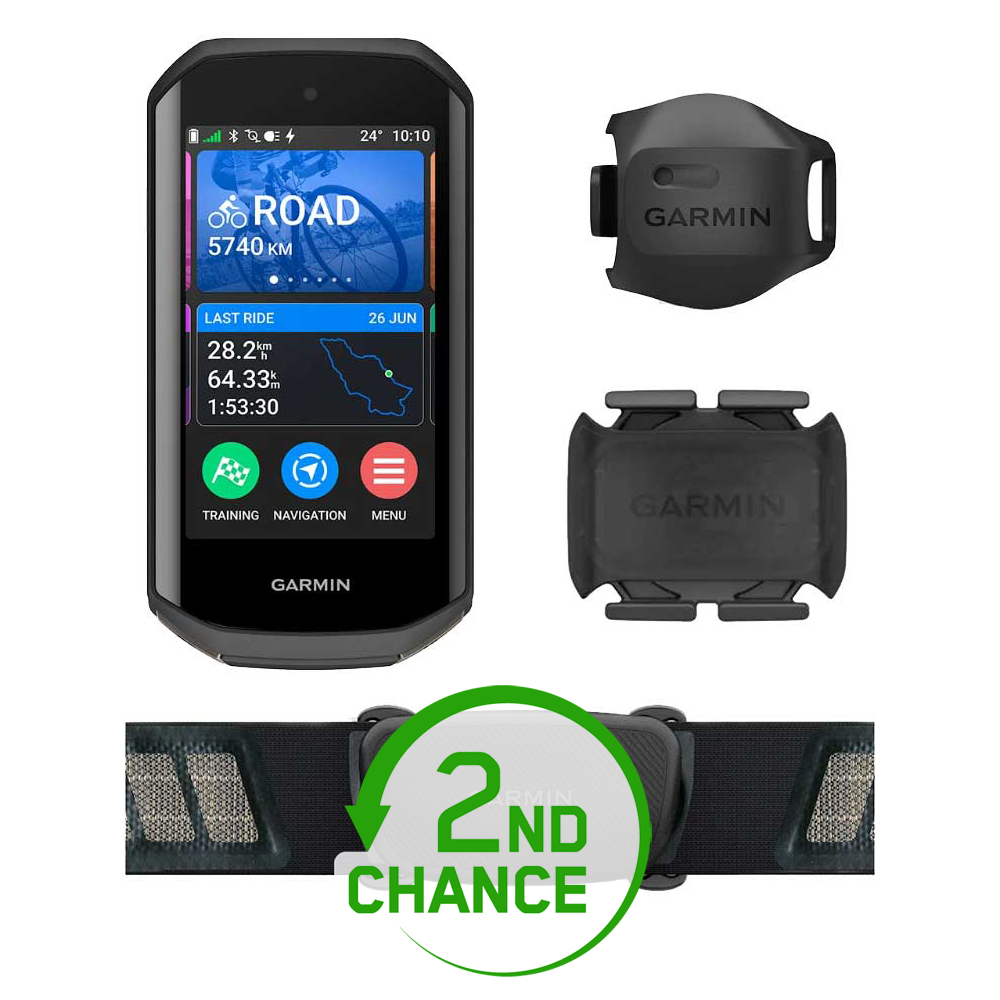 Garmin Edge 1050 Bundle GPS Fahrradcomputer - schwarz - B-Ware