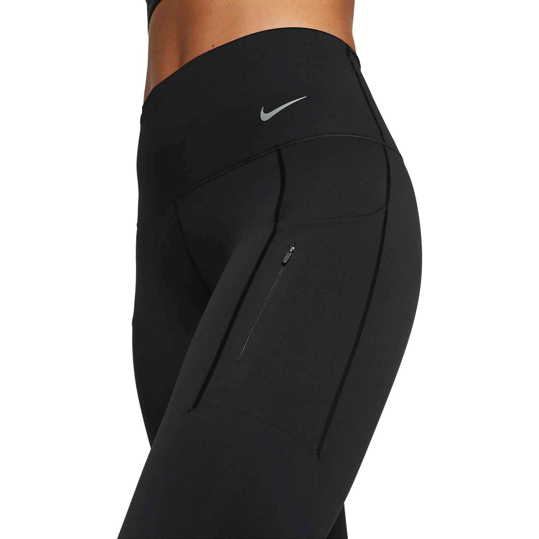 パンツ NIKE Woman Pants Black DQ5668 010 Nike Go Tights Women - black/black DQ5668-010 | BIKE24