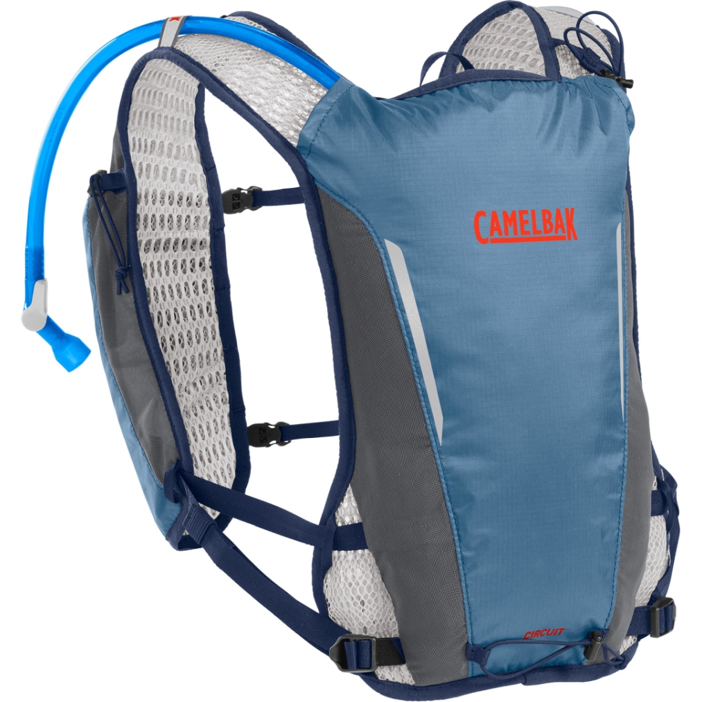 Picture of CamelBak Circuit Hydration Running Vest - captain&#039;s blue/spicy orange