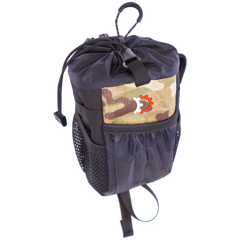Productfoto van Revelate Designs Mountain Feedbag Handlebar Bag - multi camo