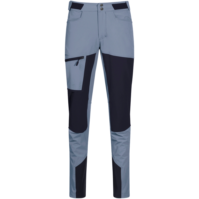 Picture of Bergans Cecilie Mountain Softshell Women&#039;s Pants - misty sky blue/navy blue