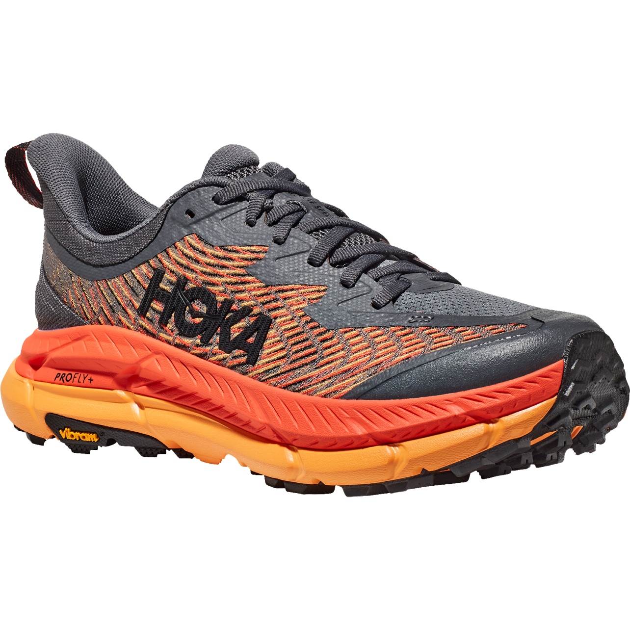 Hoka Mafate Speed 4 Running Shoes Men - castlerock / black | BIKE24