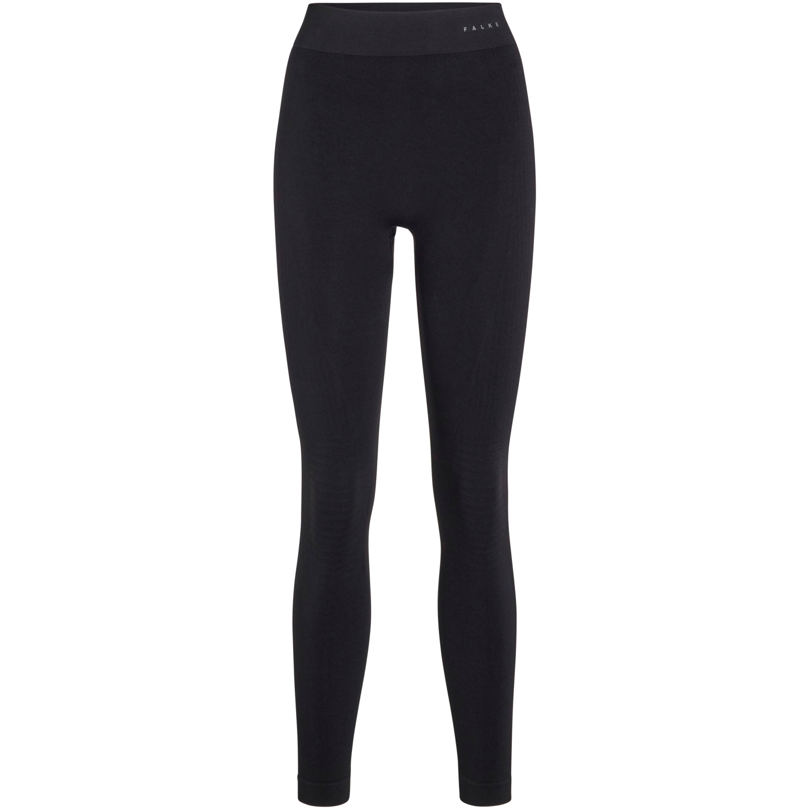 Женские теплые длинные колготки Falke Maximum - черные 3000 (33138)