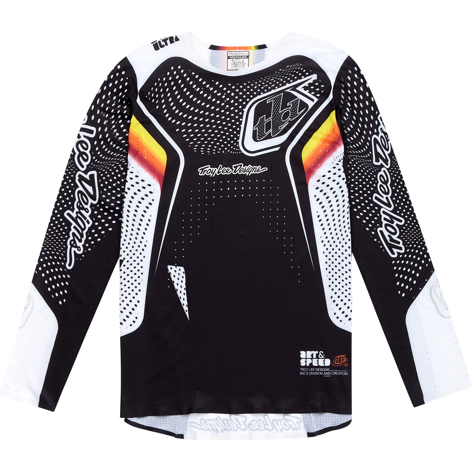 Produktbild von Troy Lee Designs Sprint Ultra Langarmtrikot Herren - Optic Black