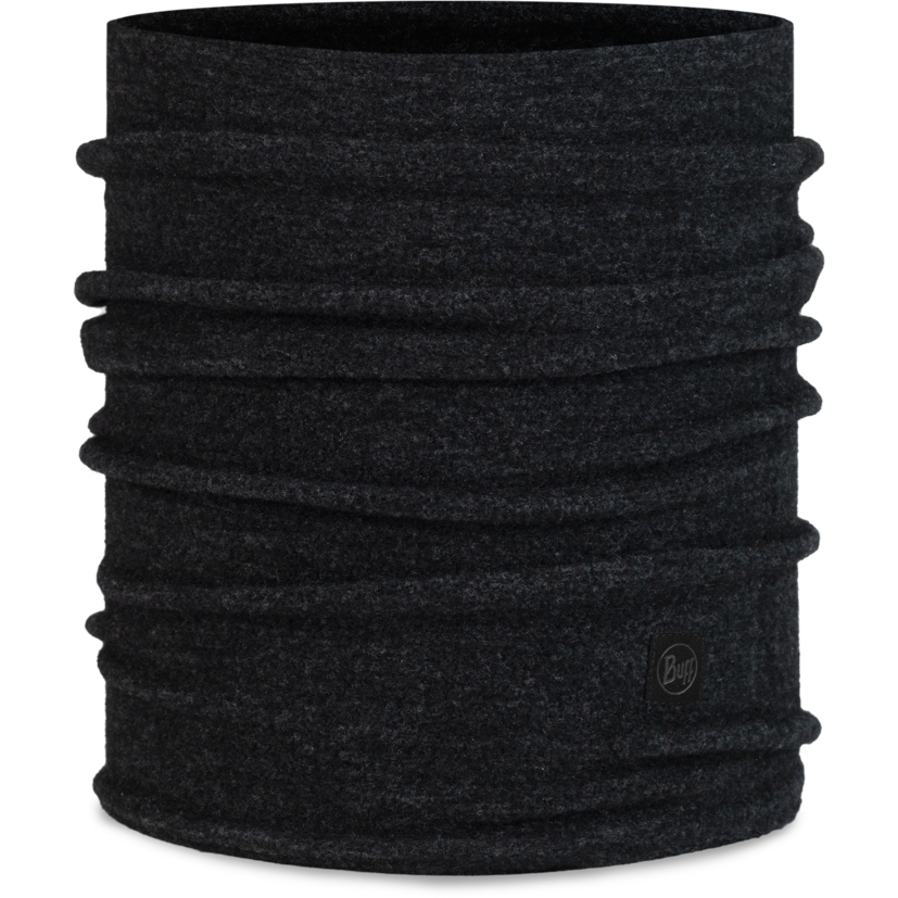 Buff® Merino Heavyweight Neck Warmer - Solid Black