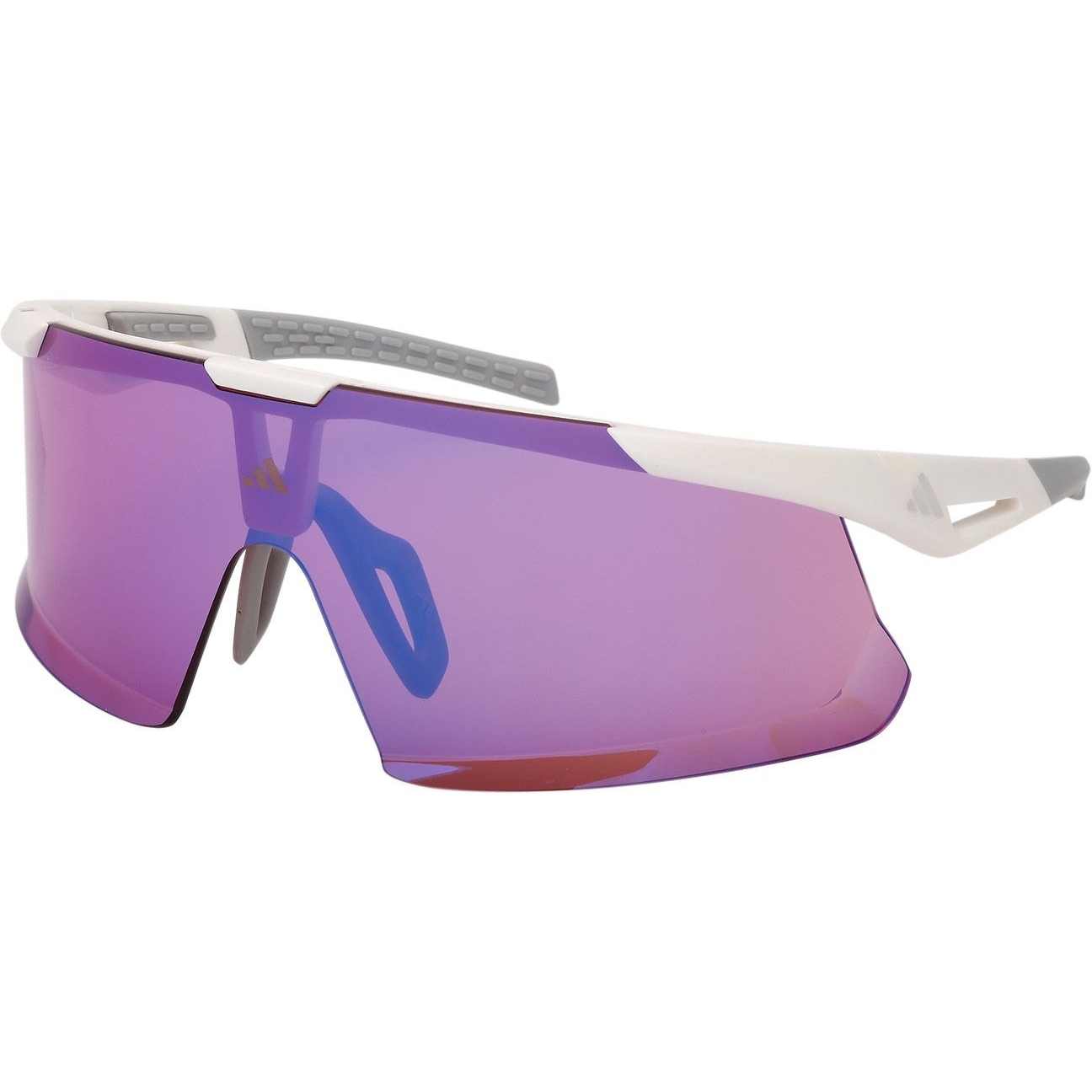 Produktbild von adidas Dunamis EVO SP0106 Brille - White / Contrast Mirror Violet