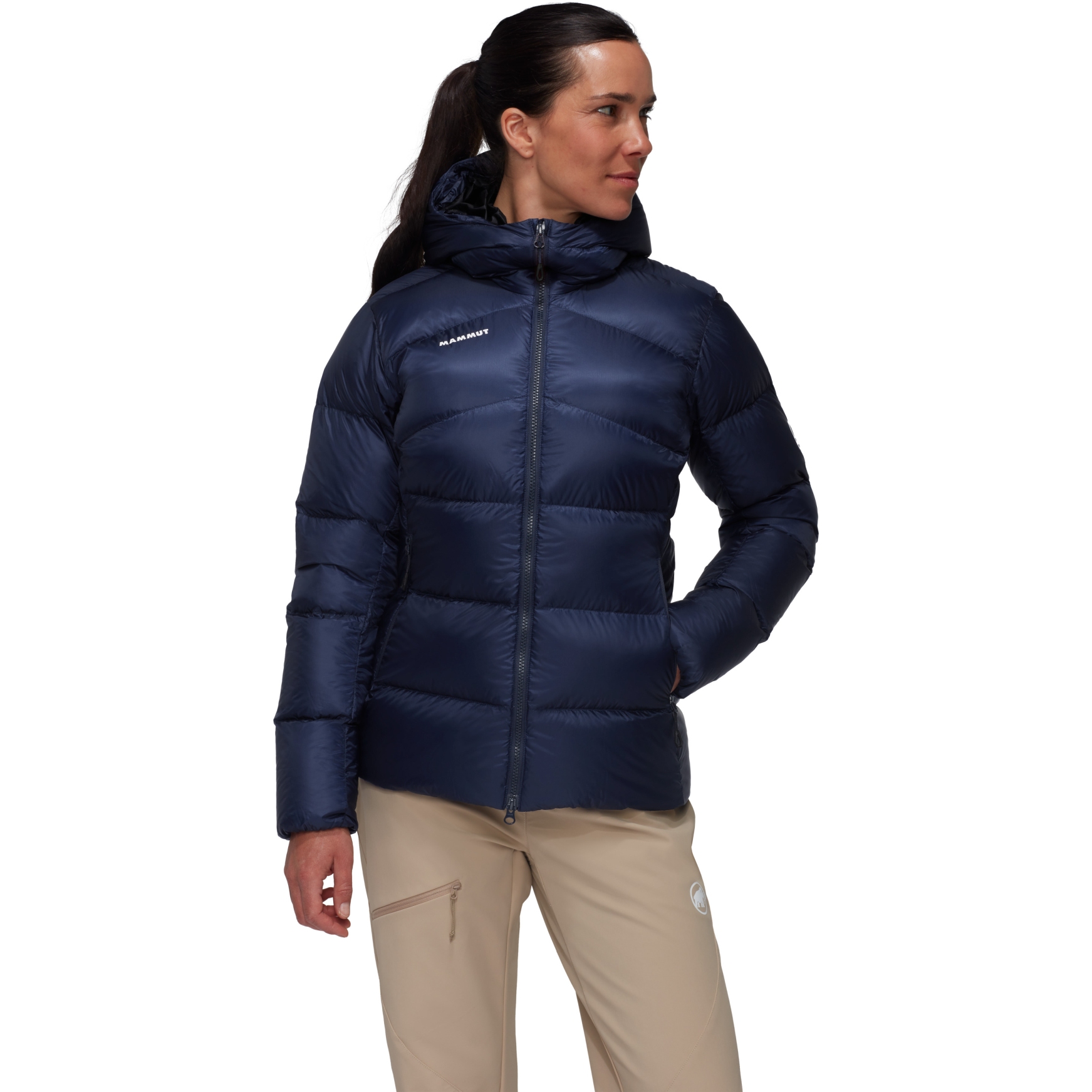 Produktbild von Mammut Taiss Pro Isolationsjacke mit Kapuze Damen - marine-schwarz