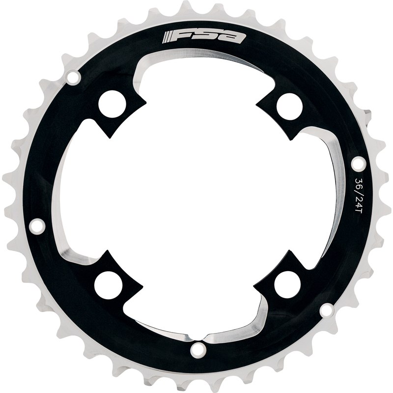 Image of FSA Comet Modular 2X outer Chainring MTB 4 Arm 96mm - 36 Teeth for 36/24T