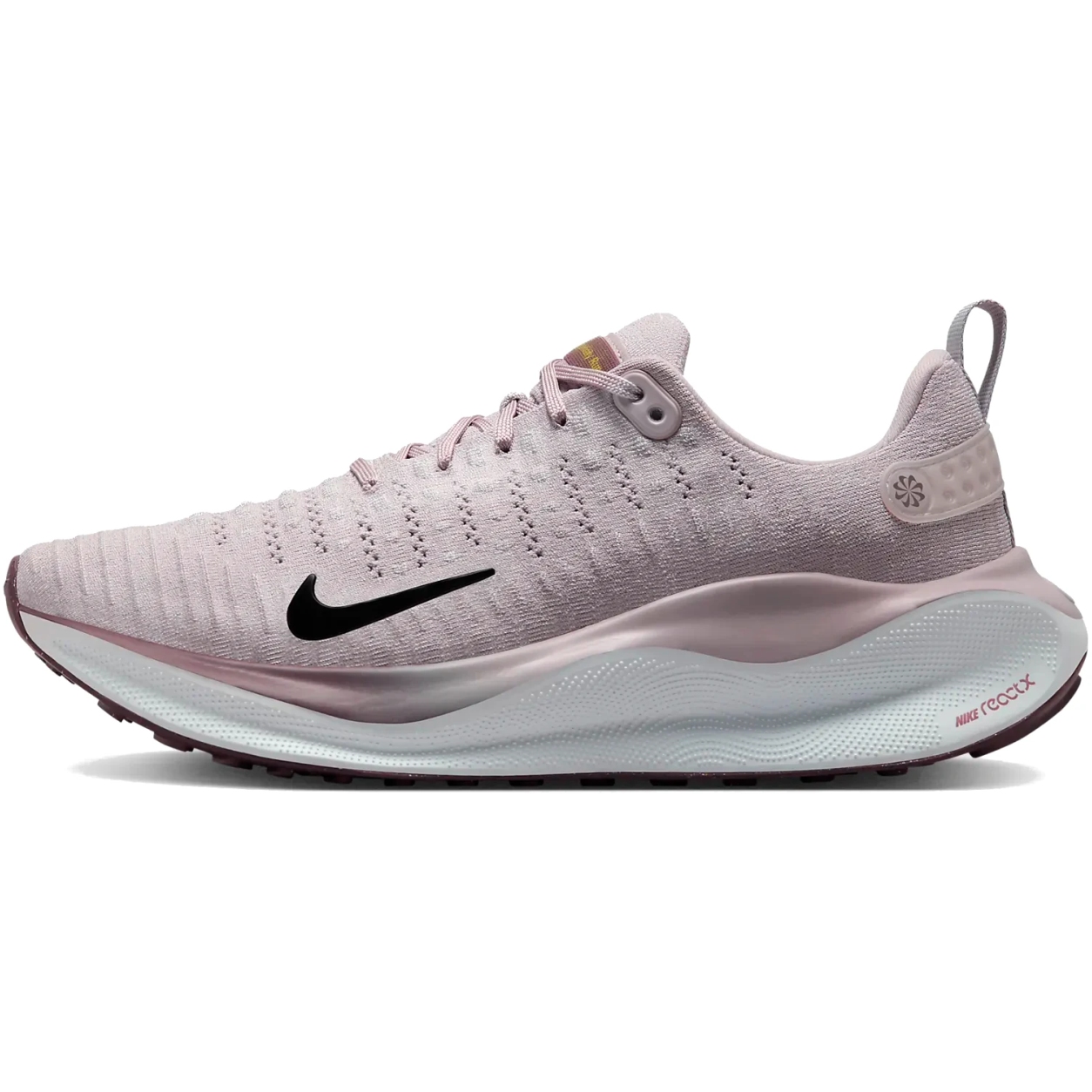 Nike InfinityRN 4 Laufschuhe Damen platinum violet smokey mauve saturn gold schwarz DR2670 010