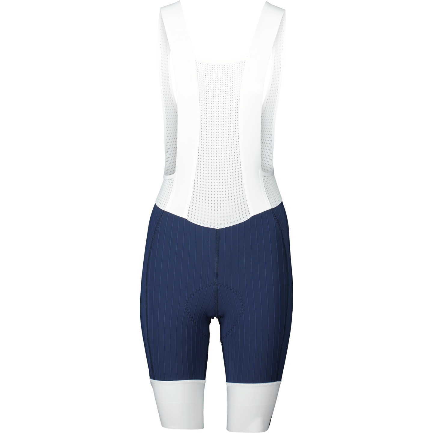 Image of POC Raceday Bib Shorts Women - 8521 Turmaline Navy/Hydrogen White