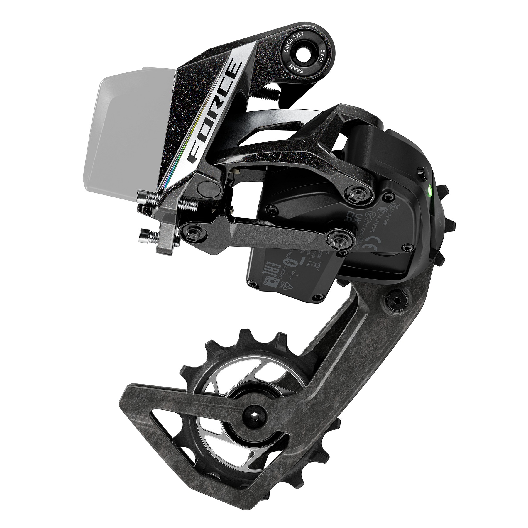 Immagine prodotto da SRAM Deragliatore Posteriore FORCE AXS | 12-velocità | E1