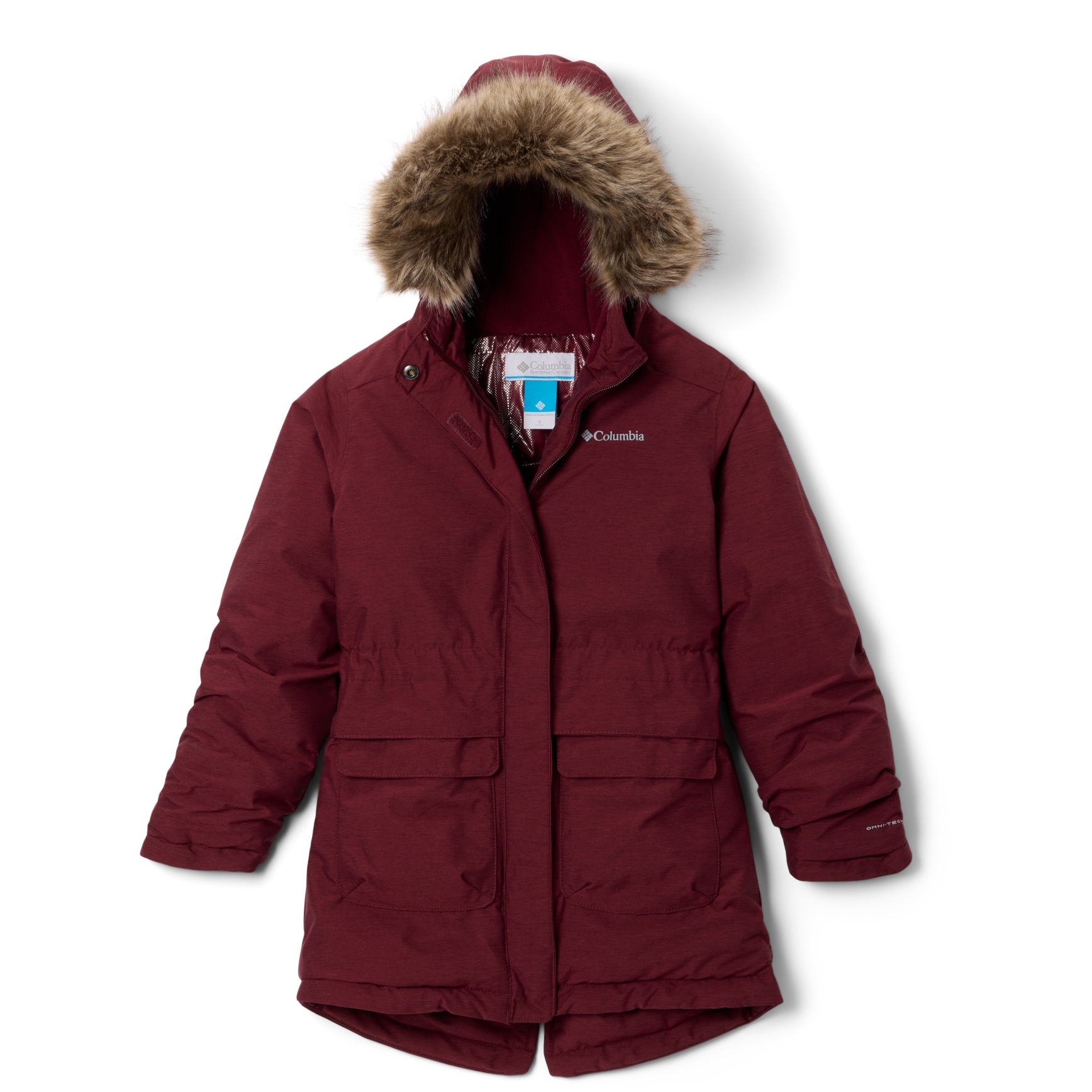 Куртка Columbia Nordic Strider II для девочек - Насыщенное вино