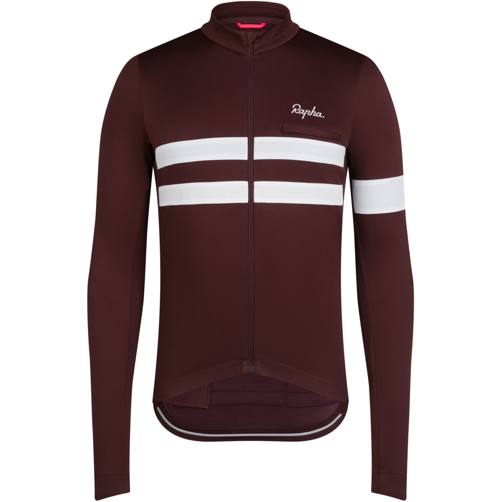 Produktbild von Rapha Brevet Langarmtrikot Herren - fudge/white alyssum
