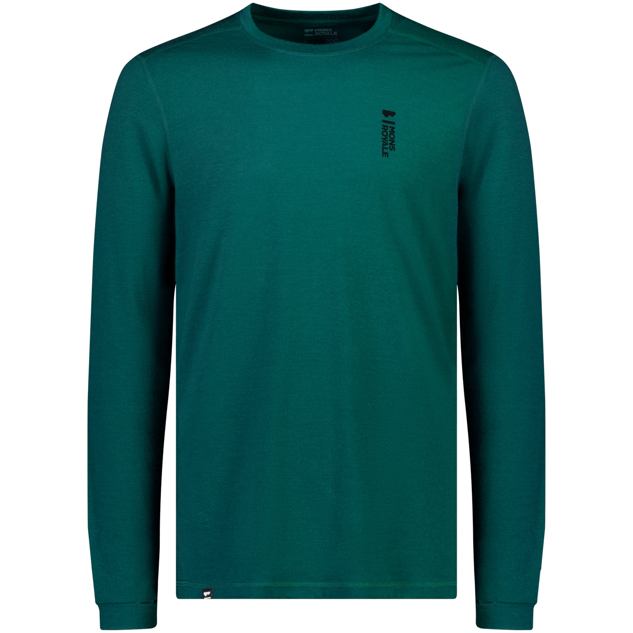 Mons Royale Cascade Merino Flex Longsleeve evergreen BIKE24