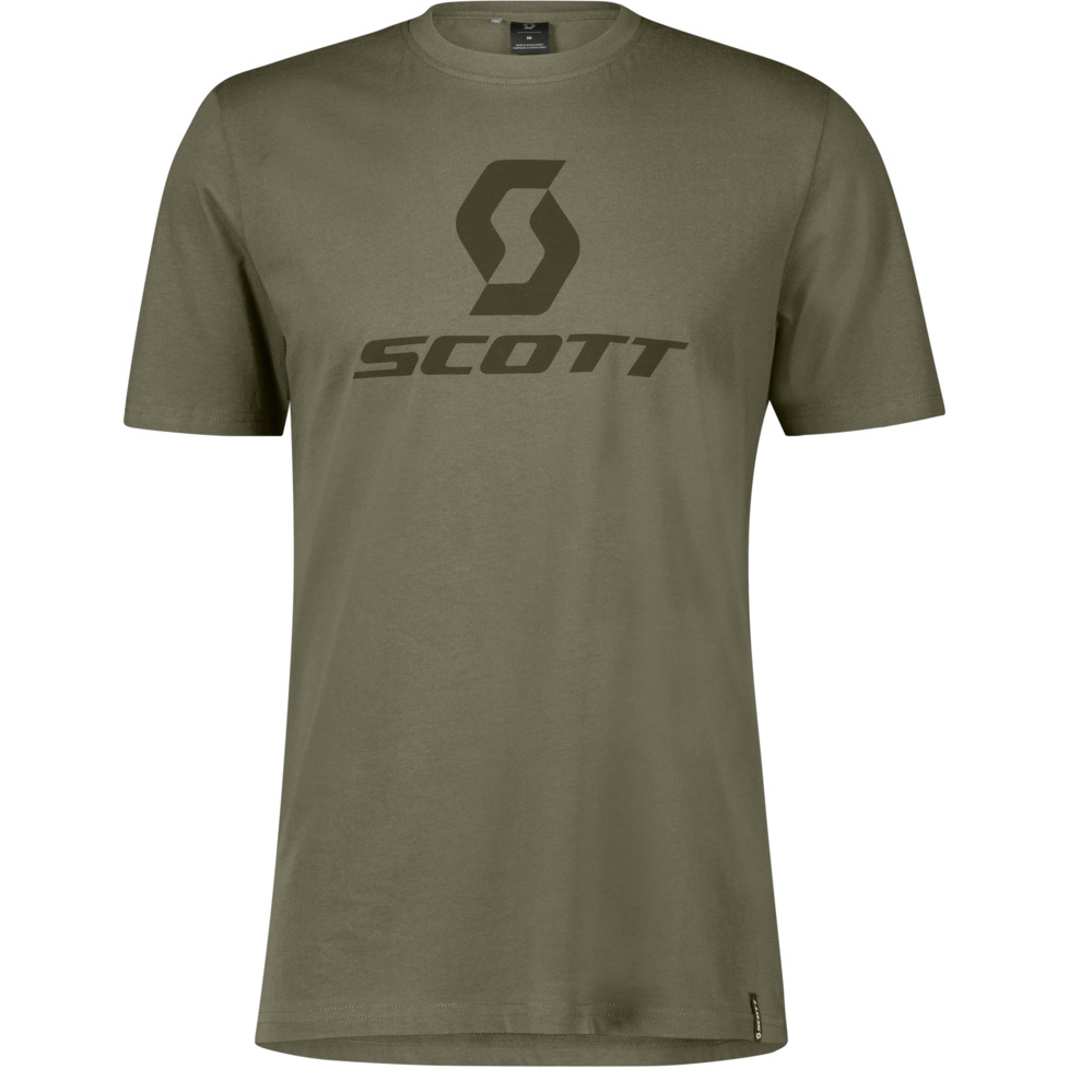 Productfoto van SCOTT Icon Shirt met Korte Mouwen Heren - hay green