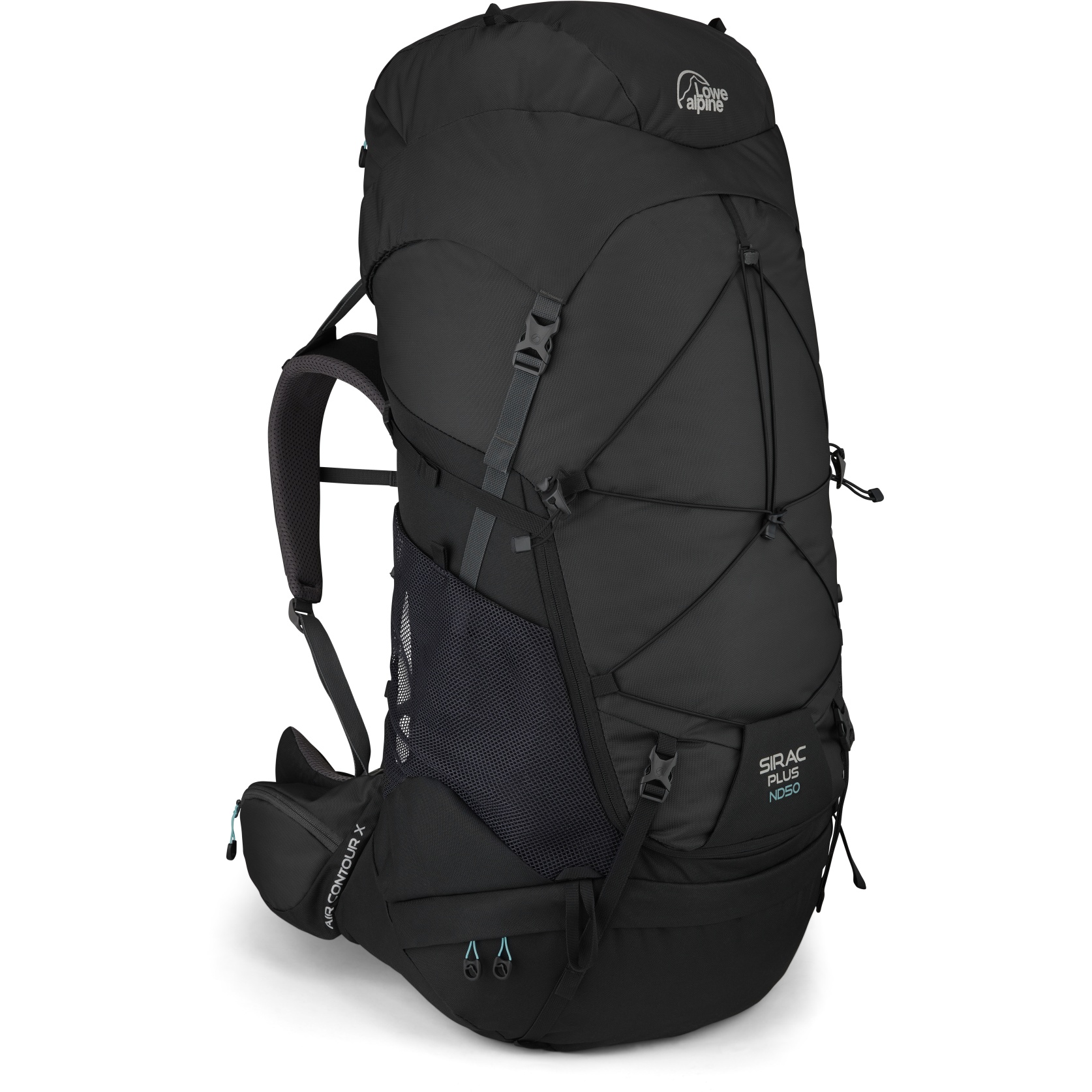 Picture of Lowe Alpine Sirac Plus ND50L Women&#039;s Backpack - S/M - Ebony