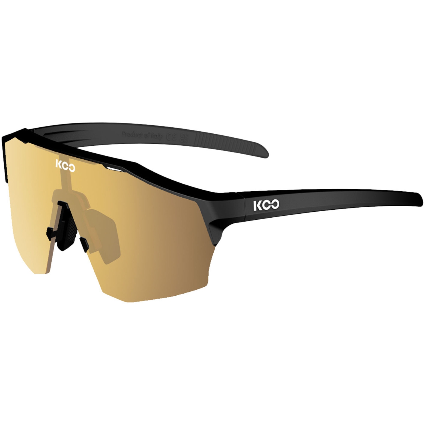 Foto de KOO Gafas de Sol - Alibi - Regular | Black Matt | Gold Mirror