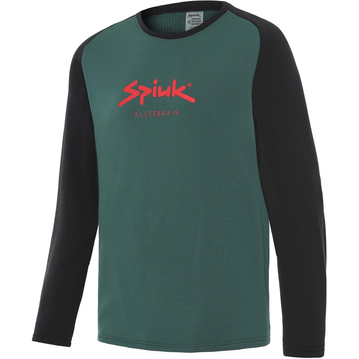 Image of Spiuk ALL TERRAIN Long Sleeve Jersey Men - green