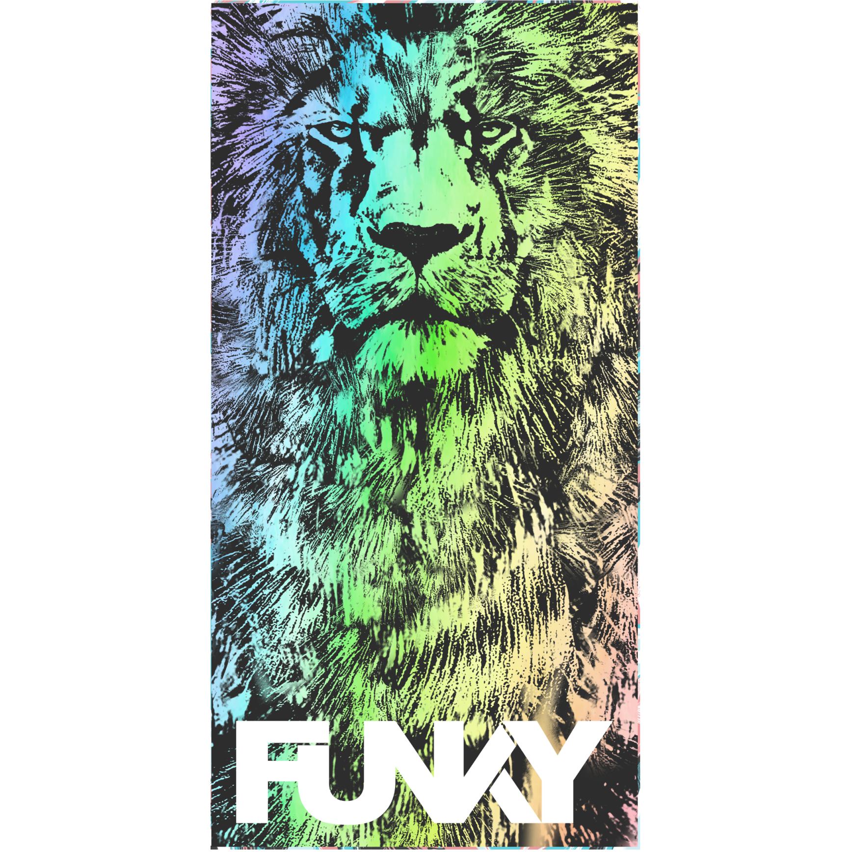 Produktbild von Funky Trunks Baumwoll Handtuch - Lion Eyes